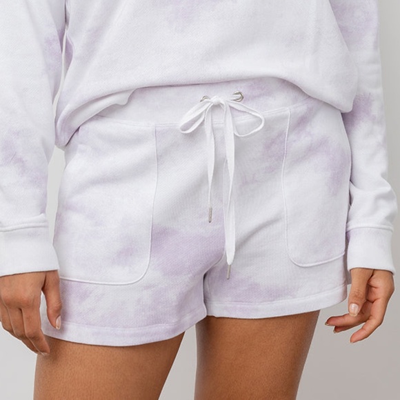 NWT Rails Robin Lavender Tie Dye Shorts Large